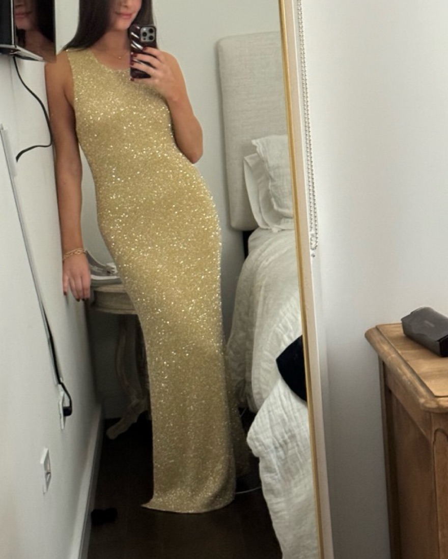 Proenza Schouler Sequin Maxi Dress by Proenza Schouler - Pickle