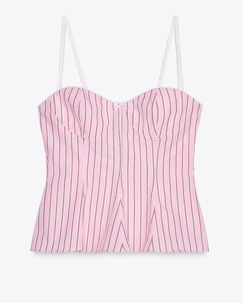 Poplin Pink Stripe Set by Zara - Pickle