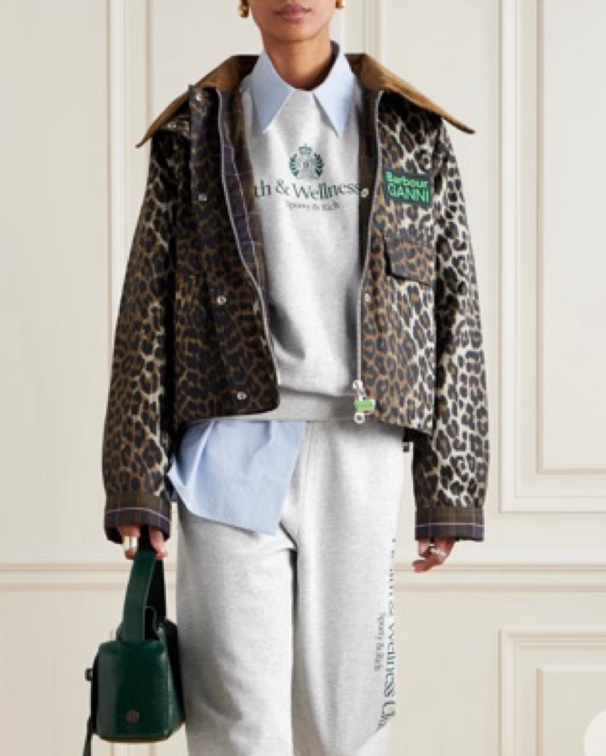 ジャケット GANNI MULTICOLOR CASUAL JACKET GANNI Oversized multiple-pocket Bomber Jacket | Green | FARFETCH
