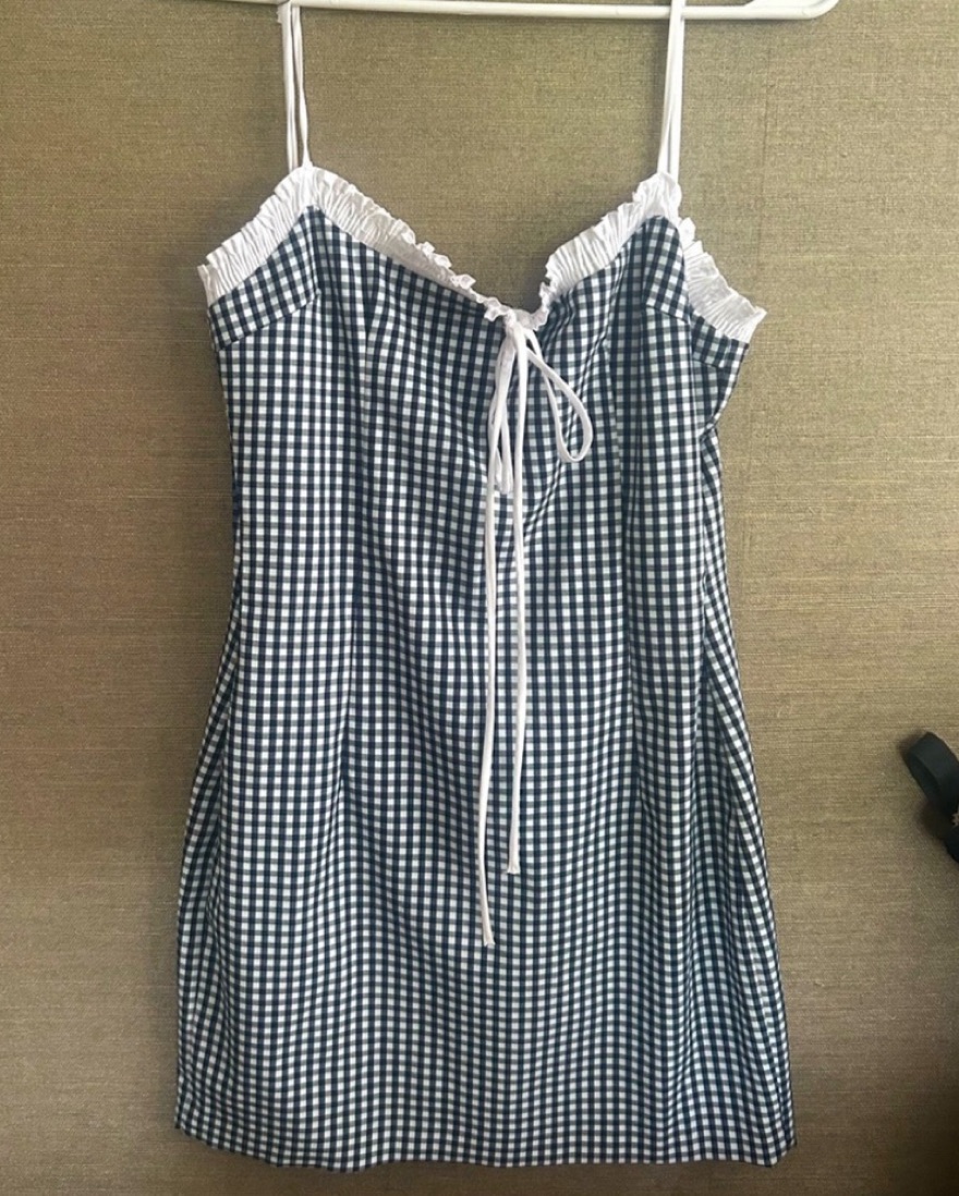 Zara Gingham Dress by Zara - Pickle