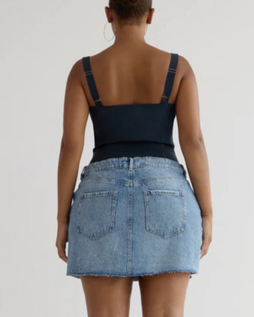 Orseund Iris Minimal Bustier Top by Orseund Iris - Pickle
