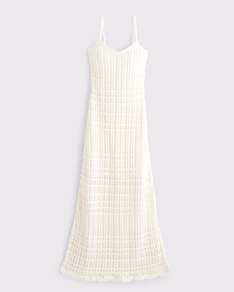 cream lace country dress Baltic Born Womens Clarisa Lace Midi Dress | Vintage Cream main image 0