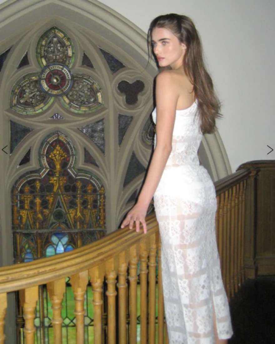 セットアップ ^CLICK&FUNNY^ Zenkit Lace Dress + Denim Jacket SET Home - Janiquebyk Designer Special Occasion dresses and couture