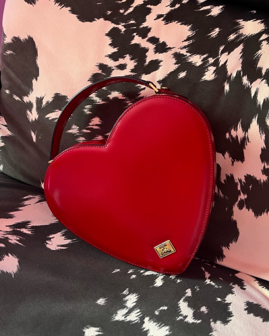 Moschino heart bag vintage deals