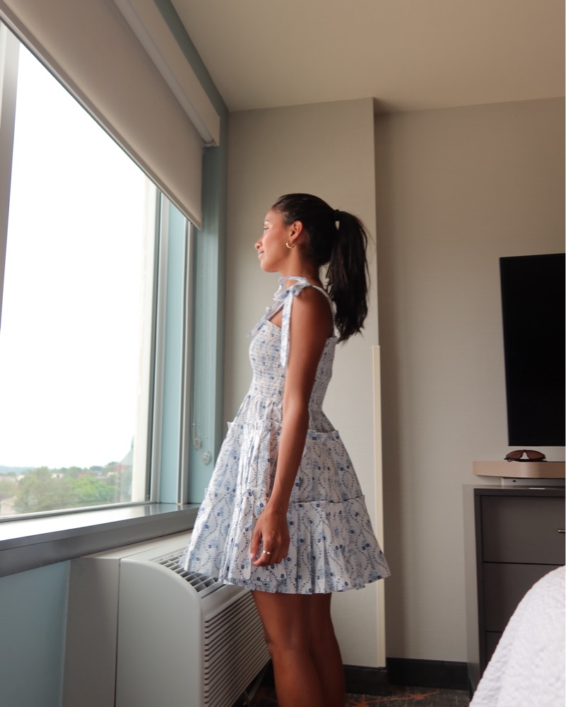 ribbon dress Long Ribbon One-shoulder Prom Dresses Chiffon Skirt  loveangeldress