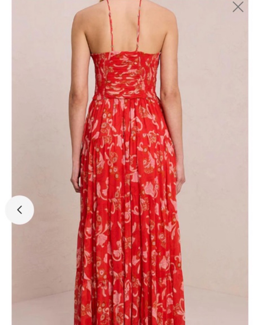 A.L.C. Red Annalise Dress by ALC - Pickle