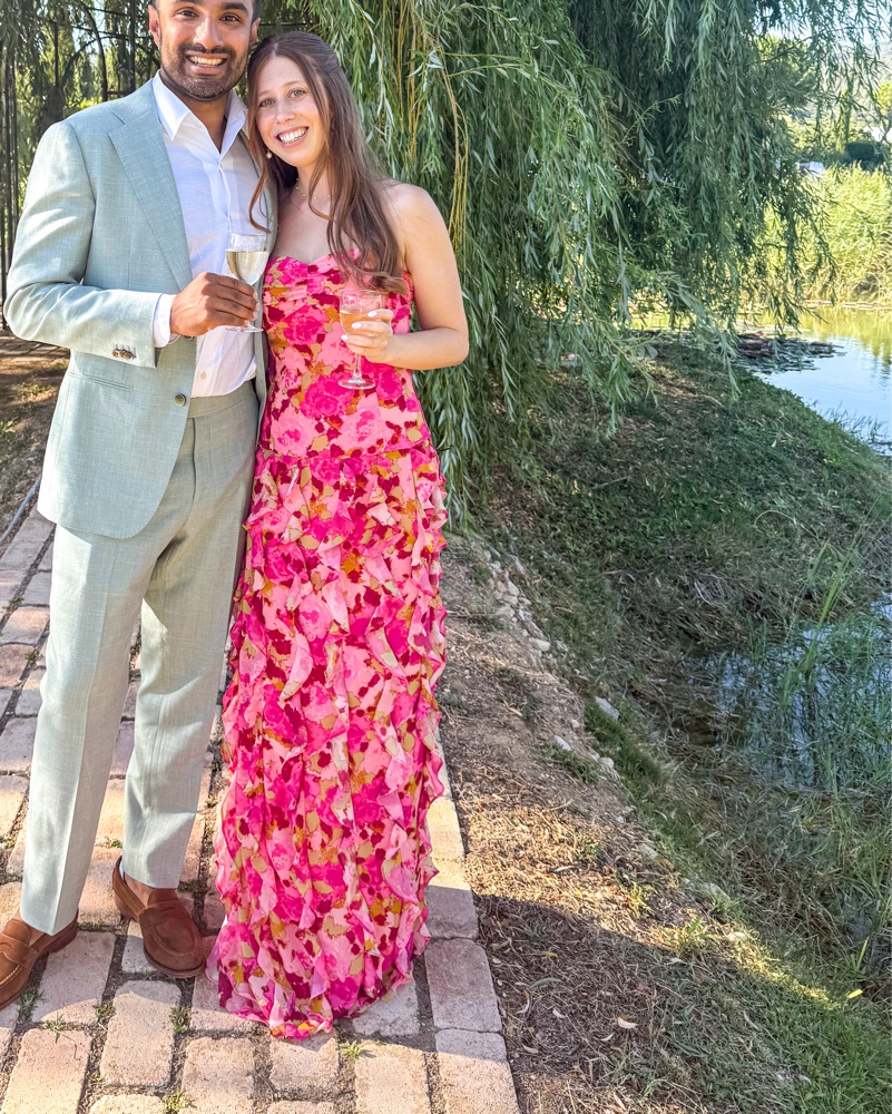 Lovers And Friends Pink Tracie Gown by Lovers and Friends - Pickle
