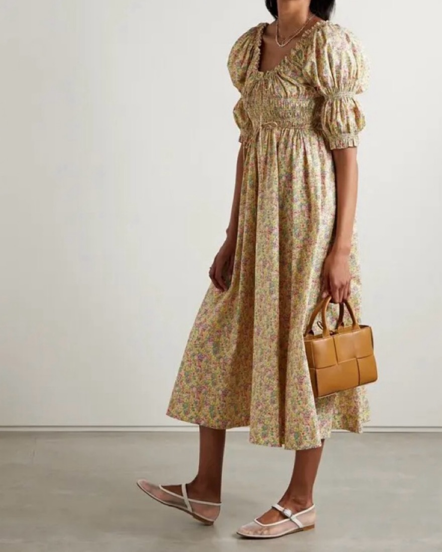 Doen - Ischia Floral Dress by Doen - Pickle