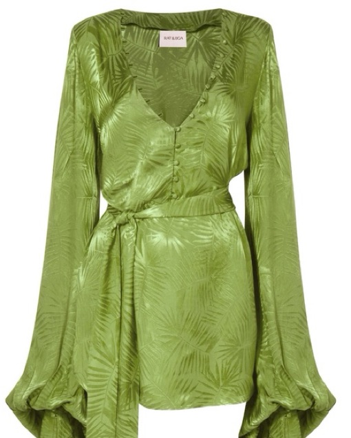 rat and boa harlequin dress green Rat & Boa Harlequin Dress – Taite Ro