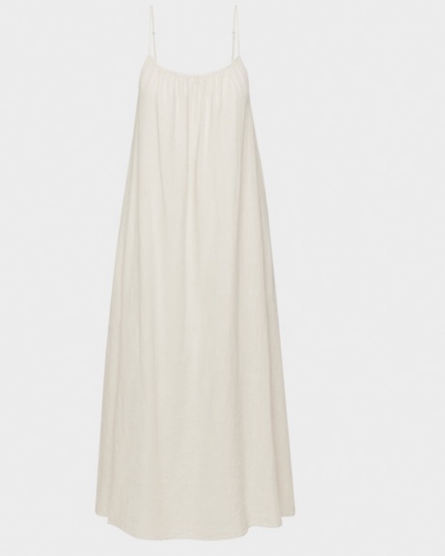 Aritzia Wellbeing Linen Dress by Aritzia - Pickle