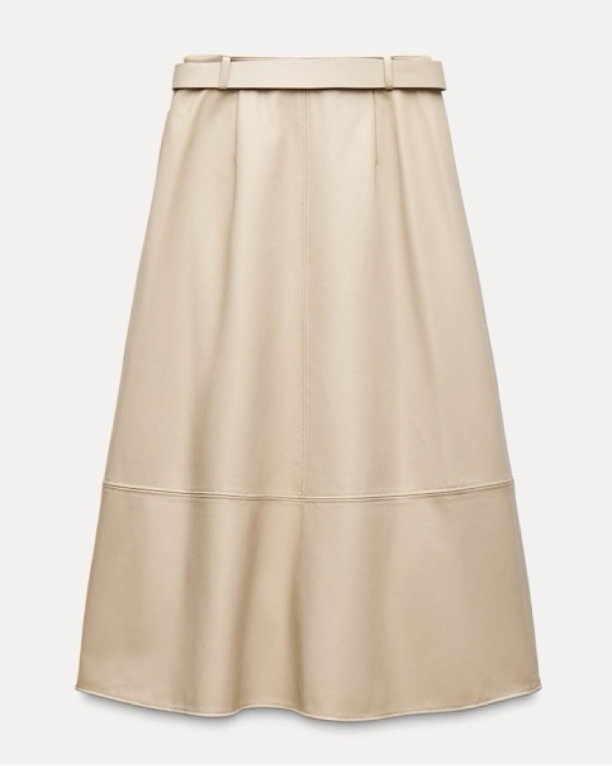 ●OoH AHh!● LEATHER LAYERED SKIRT (2色) RTA Layered Leather Mini Skirt | Red | FARFETCH