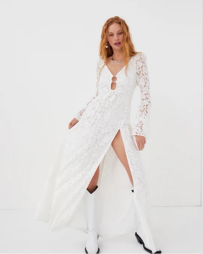 flattering long dresses for plus size Lenah – A & M Enterprises Bridal
