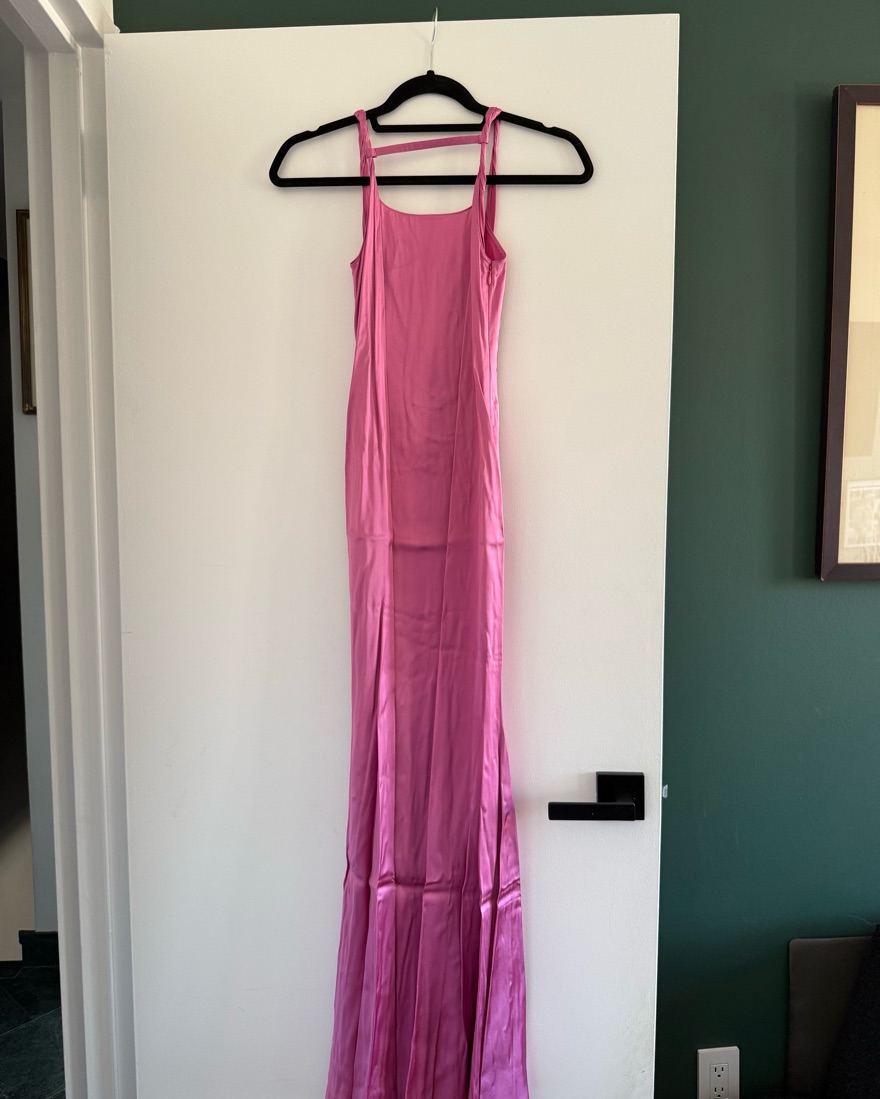 ワンピース JACQUEMUS Woman Dress Pink 233DR0621472 410 Jacquemus Shirt Dress, Size 34 FR