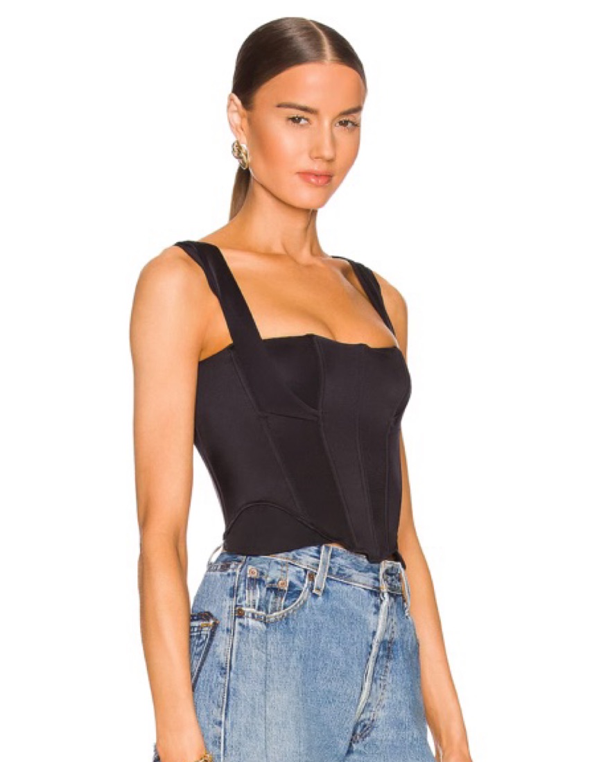 Cutoff Bare Bustier anuke ビスチェ ànuke online store（アンヌーク） / Cutoff Bare BustierCutoff