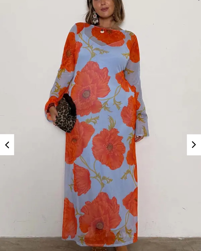 blue poppy mesh dress The Blue Poppy Aria Dress from @neverfullydressed is a total winner. So so  so flattering, the prettiest colourway and available in a 6 -18! Online now  under FASHION > NEW FASHION ARRIVALS #