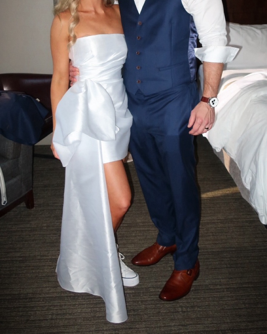 chosen by kyha mini dress Cali Wedding Dress by Chosen by Kyha