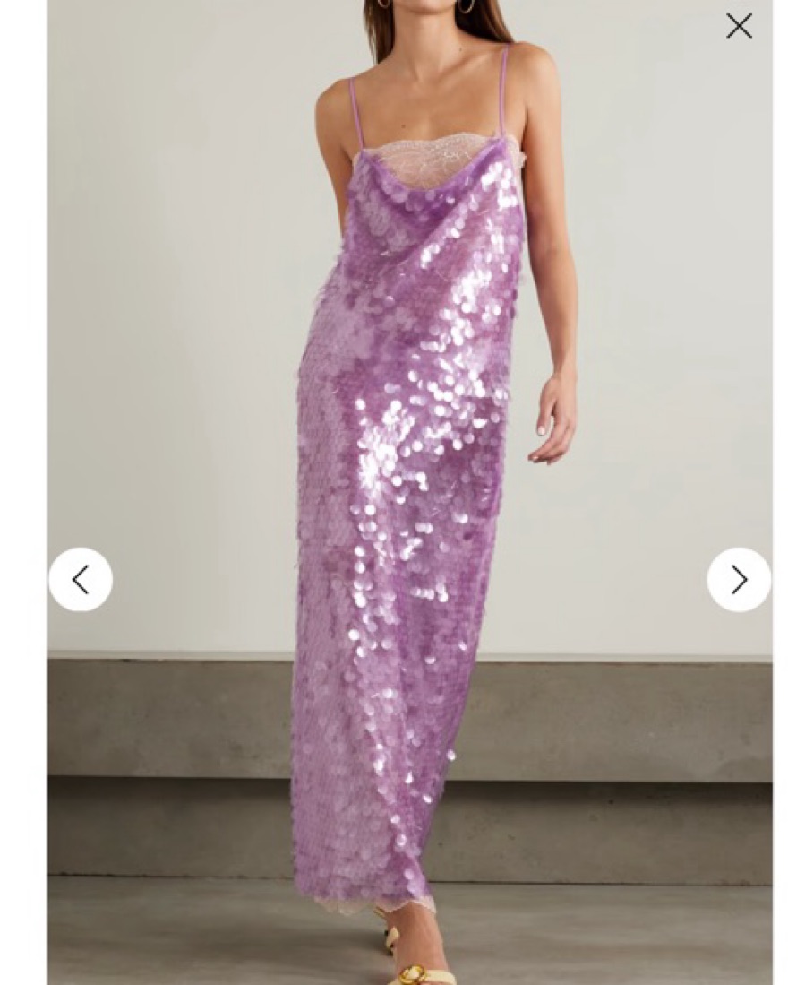 photo finish purple sequin lace up maxi dress Valhalla Purple Sequin Lace-Up Maxi Dress