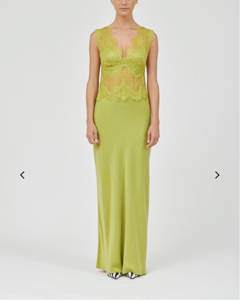 Third Form Visions LACE DRESS by Third Form - Pickle
