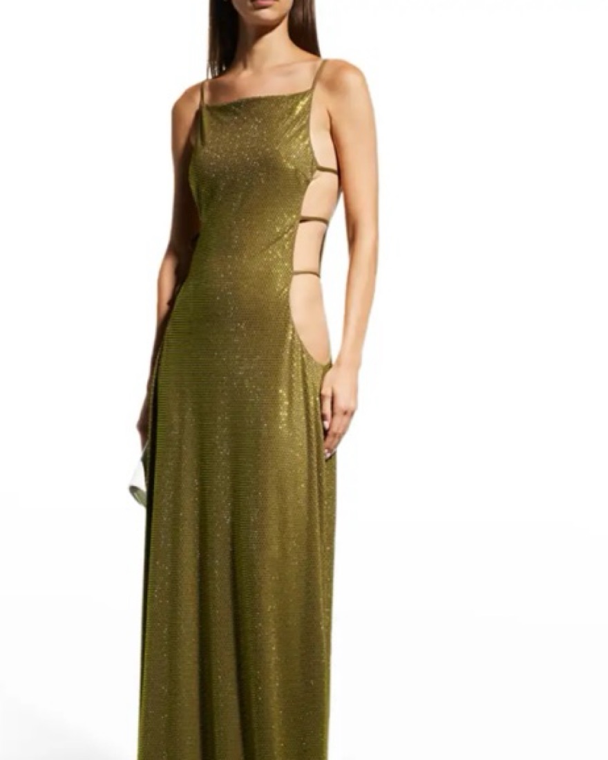 Cult gaia Chantal Dress - Green Sequin by Cult Gaia - Pickle