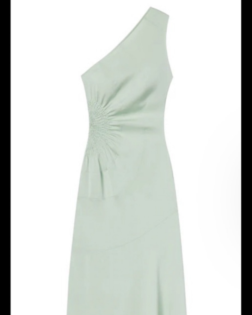sachin and babi light blue dress Alyn Paige New York Dress main image 1