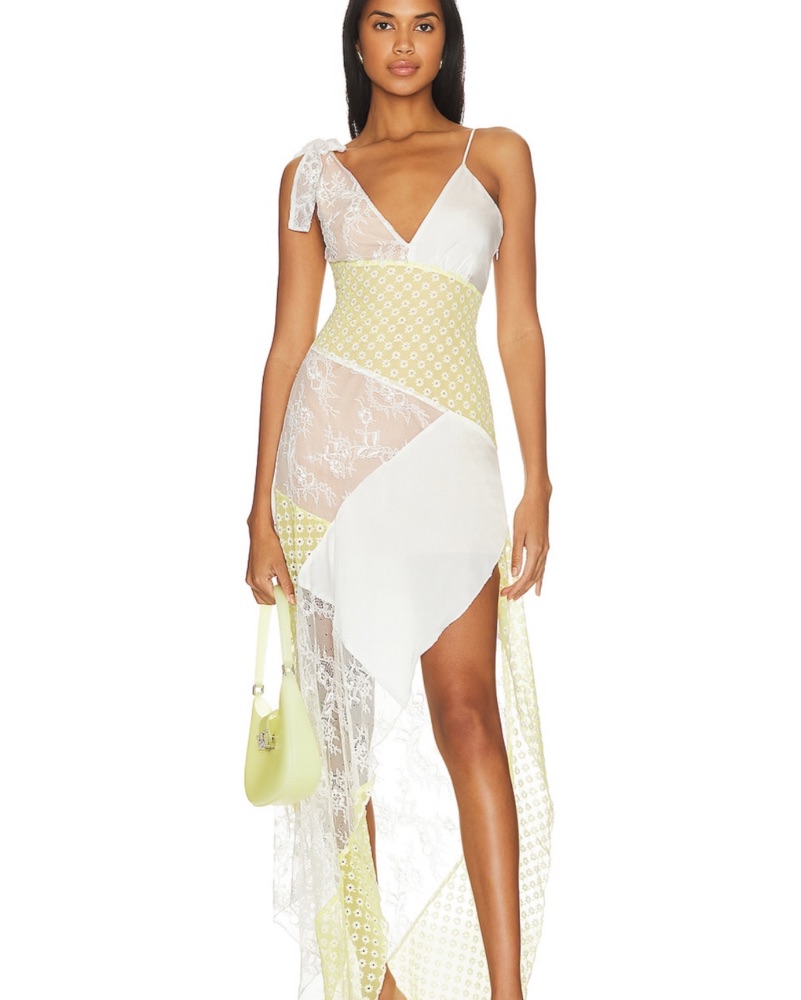 janis maxi dress majorelle MAJORELLE | Dresses | Janis Maxi Dress Majorelle Ivory Pale Yellow