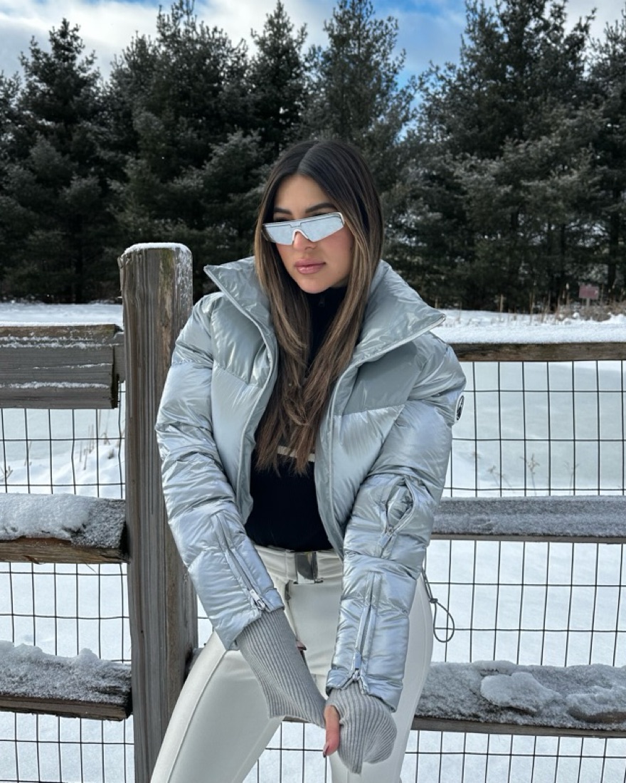 My Sunday Ski Cropped Jacket N Pant Set by My Sunday Ski - Pickle