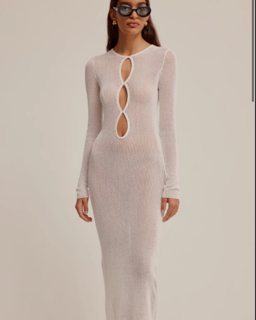 venroy crochet dress Venroy Crochet Cover Up by Venroy