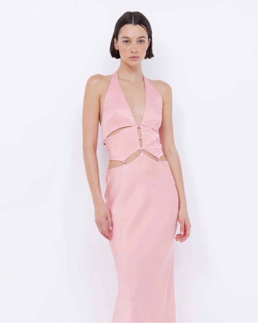 bec and bridge hibiscus dress pink Bec & Bridge Hibiscus Islands Dress Pink