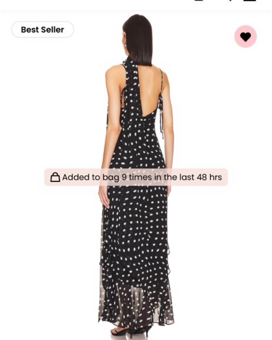 giulia maxi dress lpa brand lpa Rent LPA Black Dress UK 8