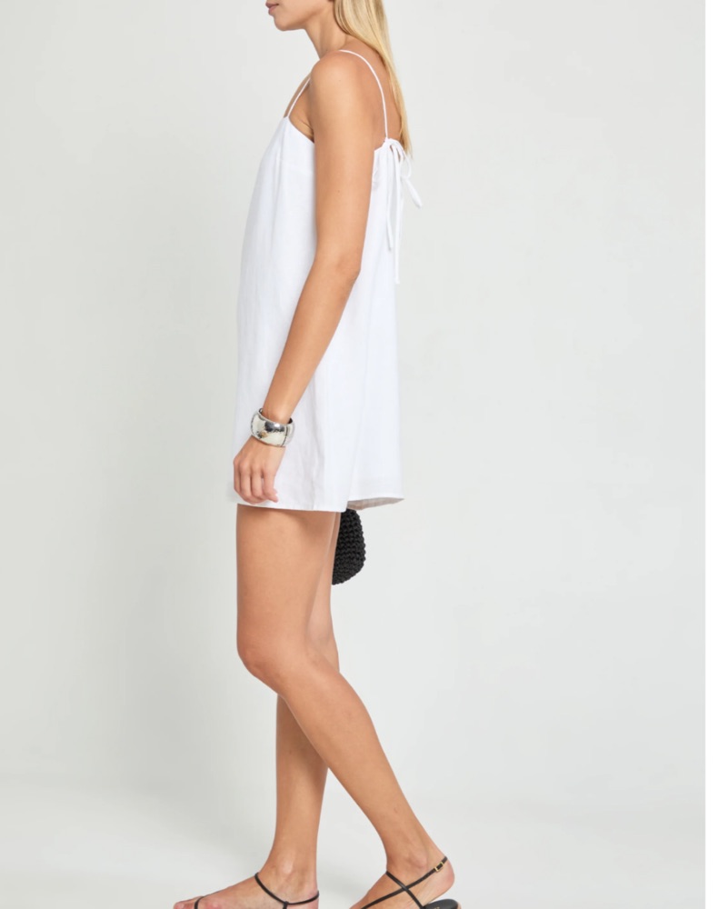 aubree linen dress Rodeo  Reformation