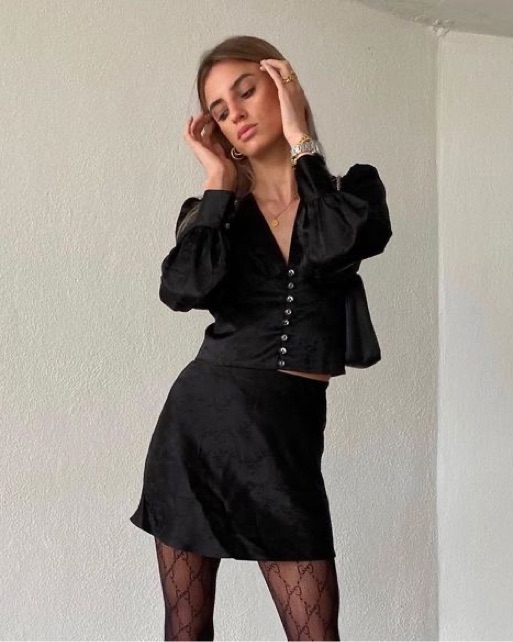 realisation par MARIA skirt リアライゼーションパー Dreamgirl @m.a.rley wears 🌸THE STELLA top & MARIA skirt