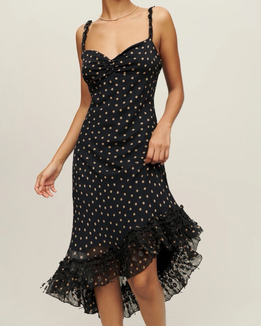 Vintage Betsey Johnson Polka Dot Dress | Pickle