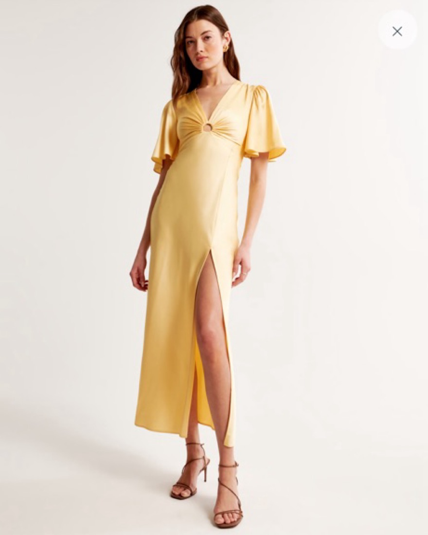 dress long sleeve Leslie Bottle Green Long-Sleeve Twisted Split Maxi Dress  Club L London