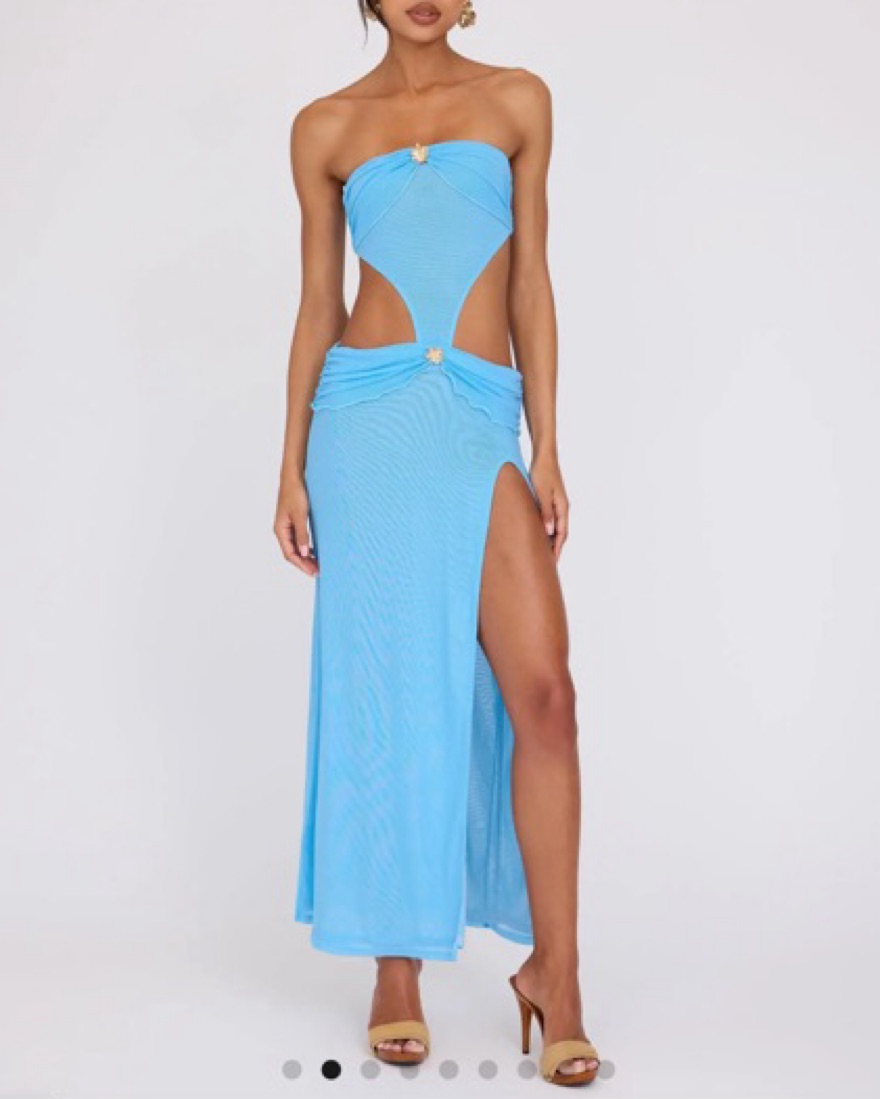 Tiger Mist Kynlee Blue Dress by Tiger Mist - Pickle