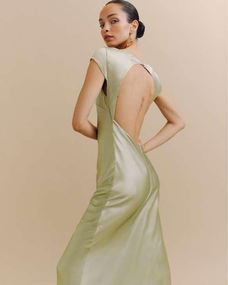 niamh silk dress Reformation Niamh Silk Dress by Reformation