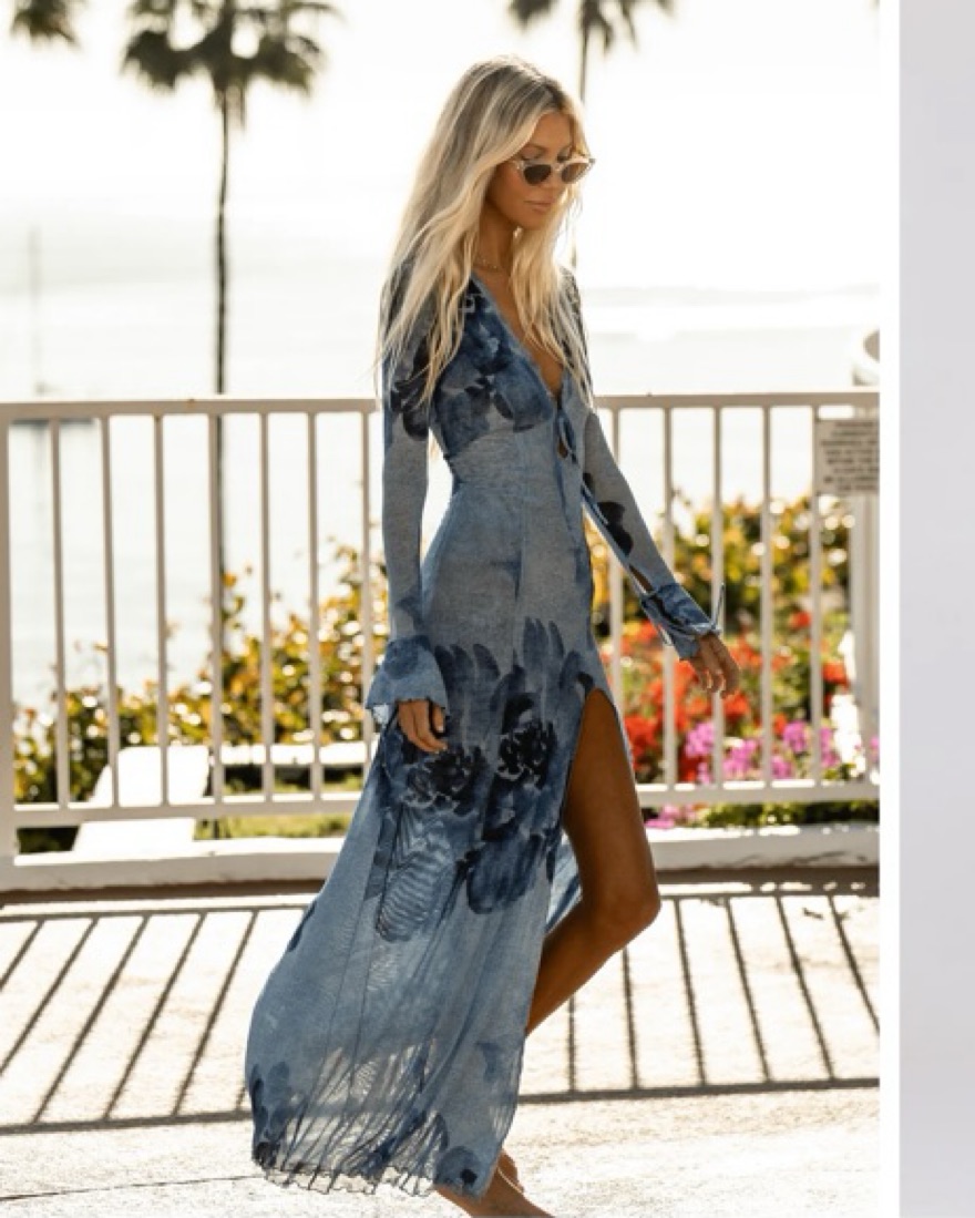 long sleeve knit dress Ever-Pretty Long Dolman Sleeve Wrap Knit Sweater Dress