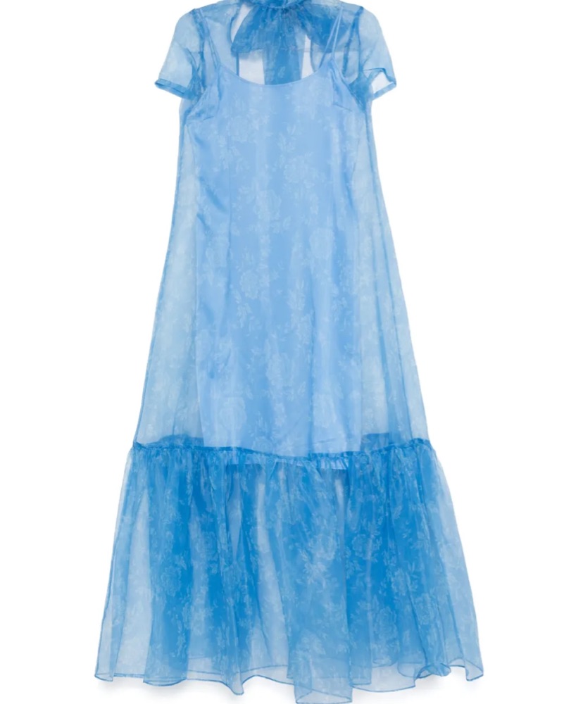 Staud Calluna Dress in Blue Rose | Pickle