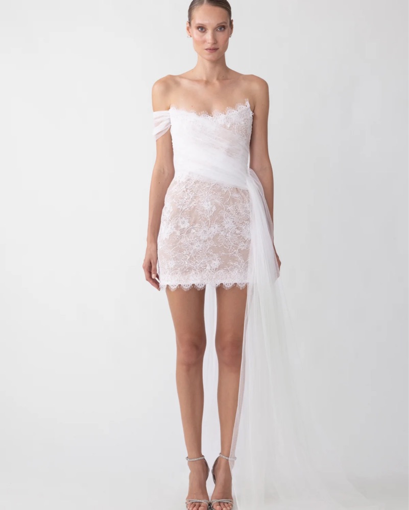 plus size lace dresses maxi Plus Size Bohemian Long Lace Wedding Dress – TANYA BRIDAL main image 1