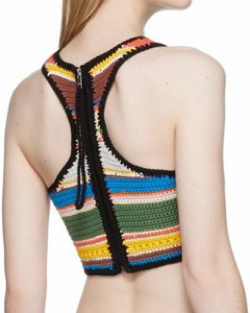 allureville - 【GANNI(ガニー)】 CROCHET TOP Ganni Crochet Top by Ganni - Pickle
