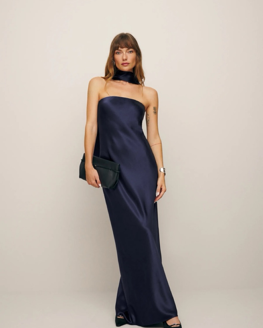 Reformation/Oren Silk ドレス ワンピース Reformation Oren Silk Dress | Pickle