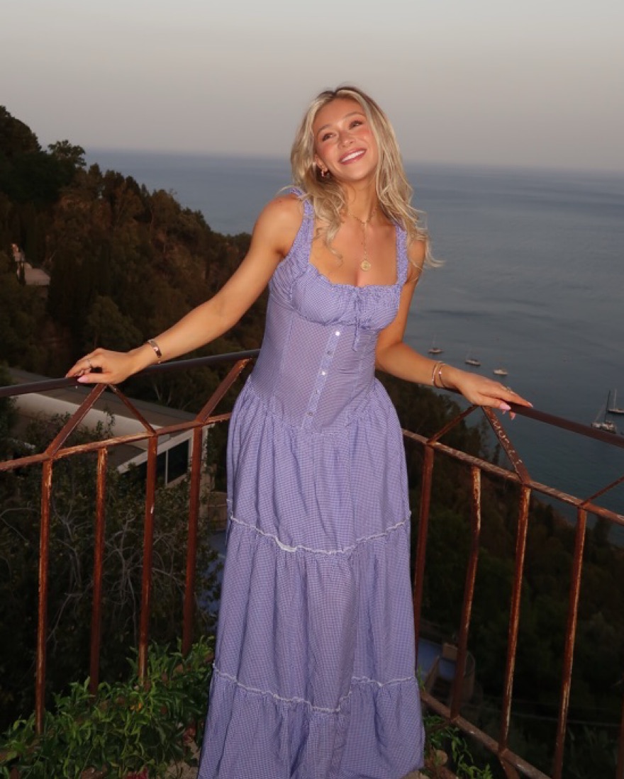 Christabelle Ruffle Maxi Dress by Frankies Bikinis - Pickle