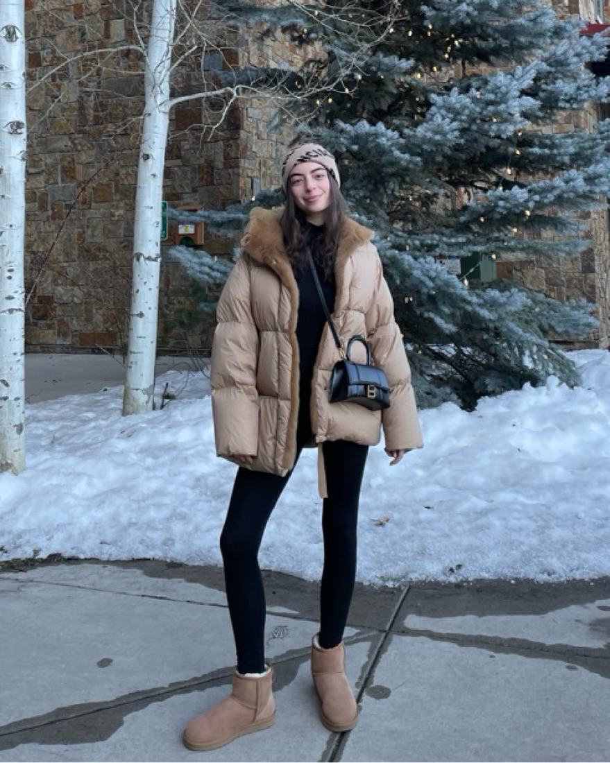 $2,500 Moncler Light Brown Puffer Jacket by Moncler - Pickle