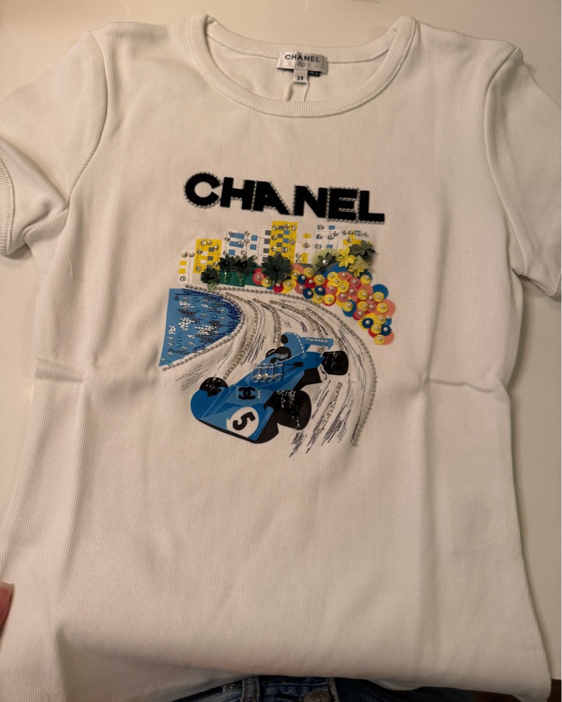 Chanel F1 Tee by Chanel - Pickle