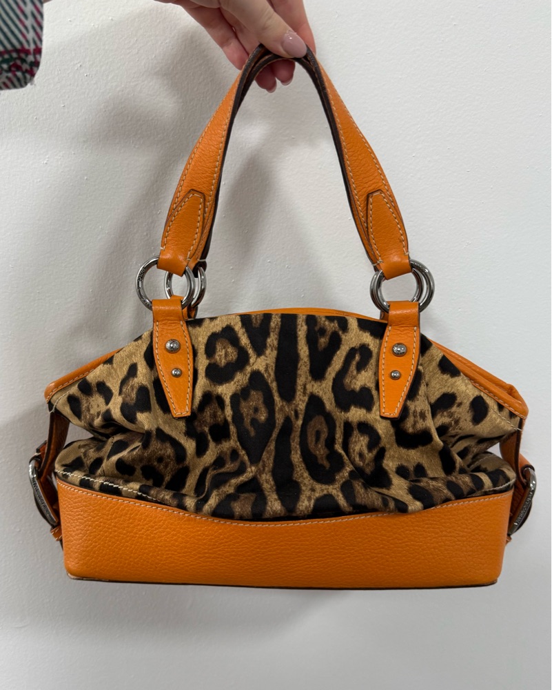Vintage Dolce & Gabanna Leopard Bag by Dolce & Gabanna - Pickle