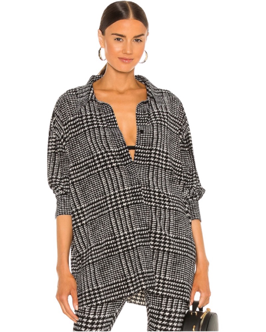 Norma Kamali Matching Plaid Jersey Set by Norma Kamali - Pickle