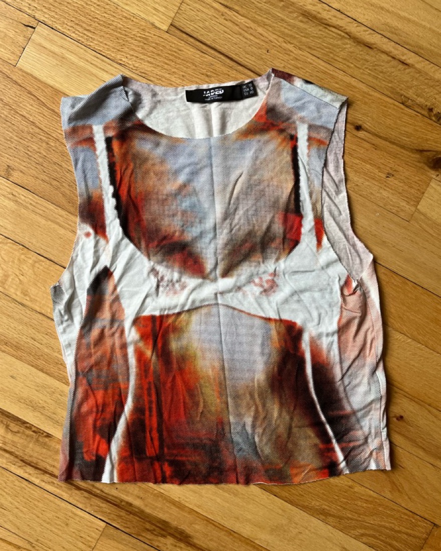 Jaded London Bare All Tank by Jaded London - Pickle