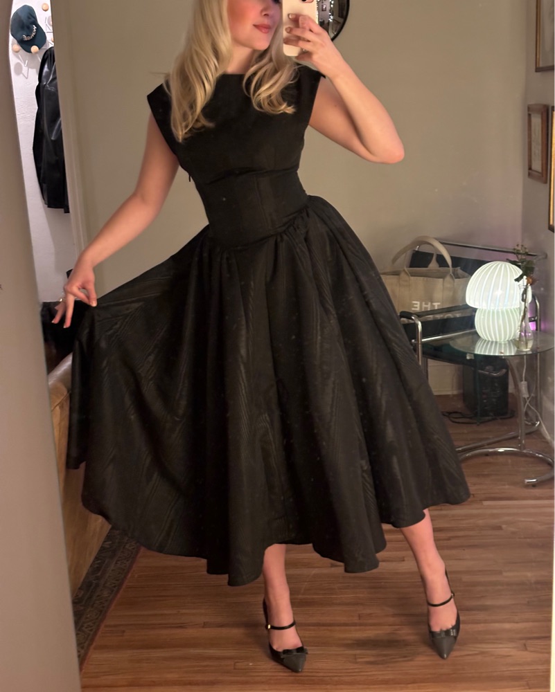 black formal dress house of cb Rent HOUSE OF CB Sabine Strapless Corset Dress (Black) main image 0