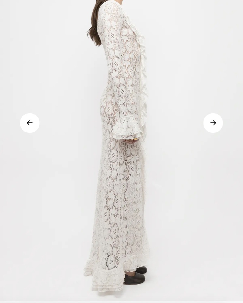 kookai lily lace dress Leni Maxi Dress