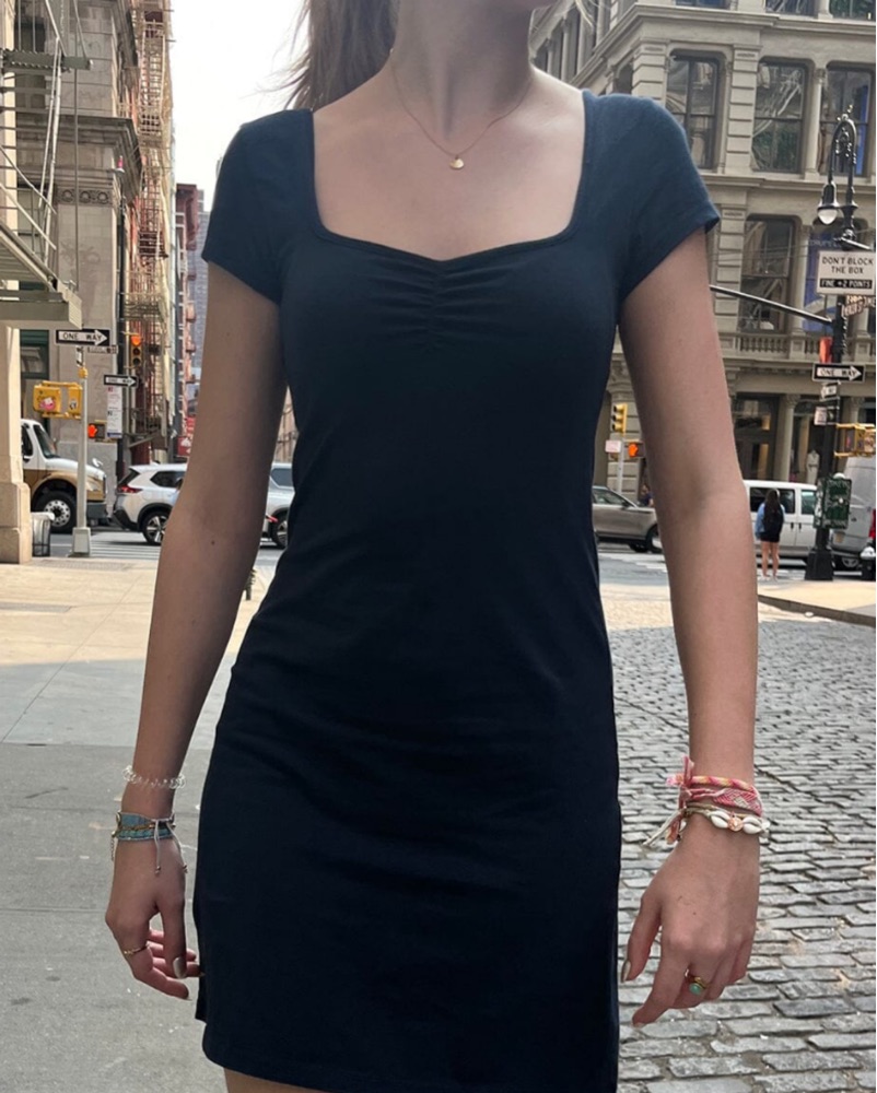 Brandy Black Dress by Brandy Melville - Pickle