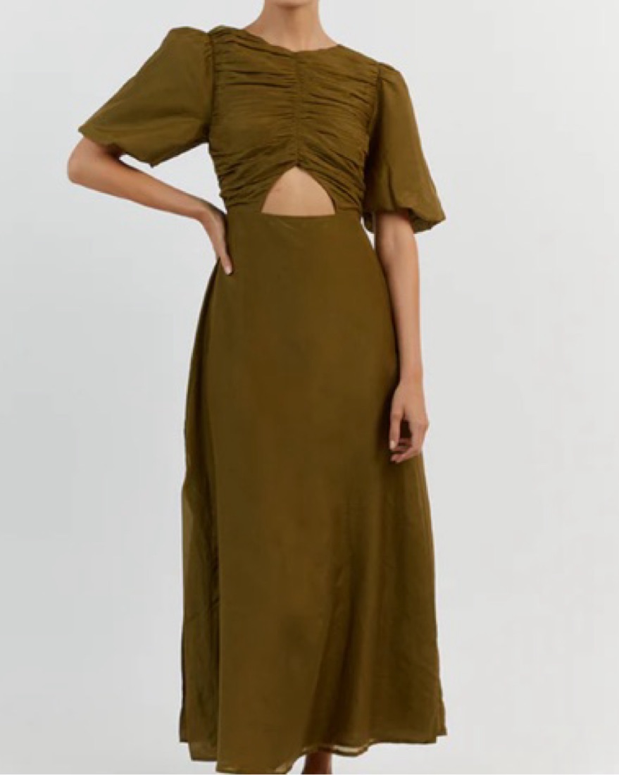 frankie short sleeve midi dress Frankie Short Sleeve Midi Dress Black